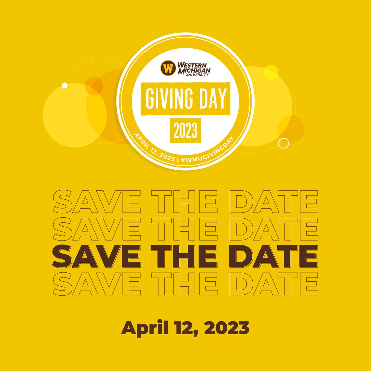 Let's ride and shine! On April 12 we hope you will consider contributing to the College of Education and Human Development to support our excellent initiatives and scholarship funds! #wmugivingday #CEHD #gobroncos #wmu ow.ly/GLxj50Nj6yI
