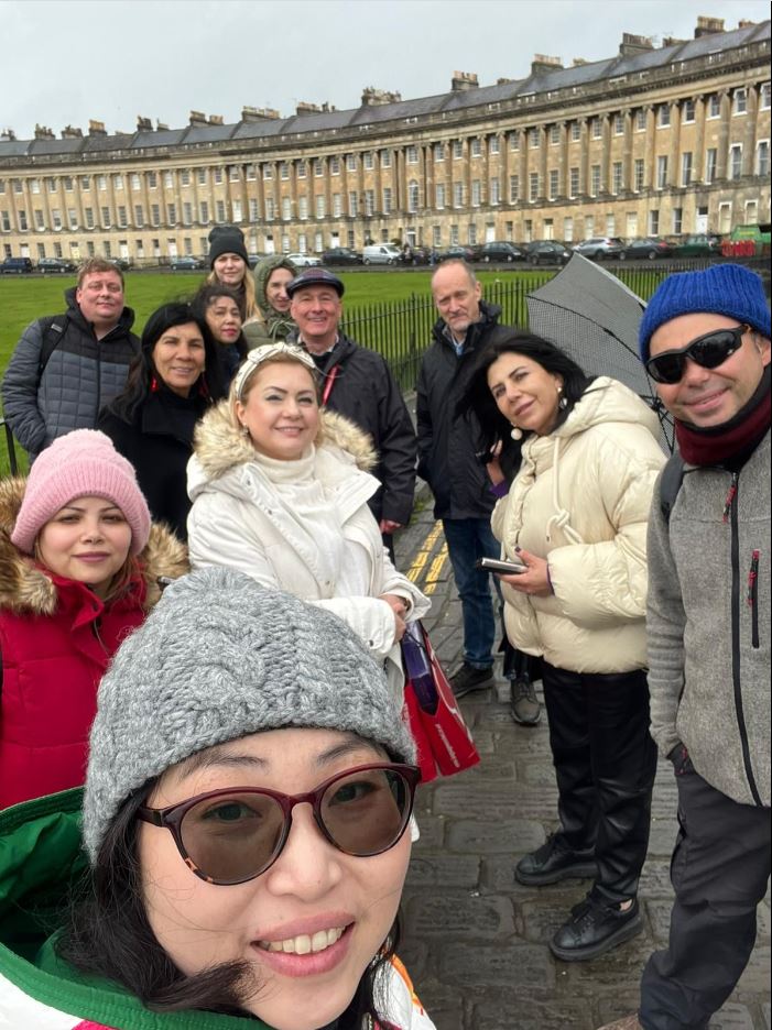 Agents visited South West England this week on a StudyWorld spring #famtrip - they met #UKELT school reps from the region and toured Exeter and Bath. 

Thanks to @biztradegovuk for their support!

You can follow English UK South West on Facebook: bit.ly/3JH6eBV