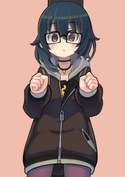 練習描き。ちょこんとした感じが好きです。#アリスギア #伊戸倉音緒 