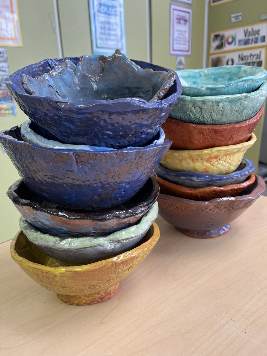 Lindsey Postlethwait (@mtnartteacher) on Twitter photo Bowls by Bethel 7th and 8th graders for Empty Bowls <a href="/WataugaSchools/">Watauga County Schools</a> @WHSPioneerPride <a href="/bethel_school/">Bethel School</a> Bowls by Bethel 7th and 8th graders for Empty Bowls <a href="/WataugaSchools/">Watauga County Schools</a> @WHSPioneerPride <a href="/bethel_school/">Bethel School</a>