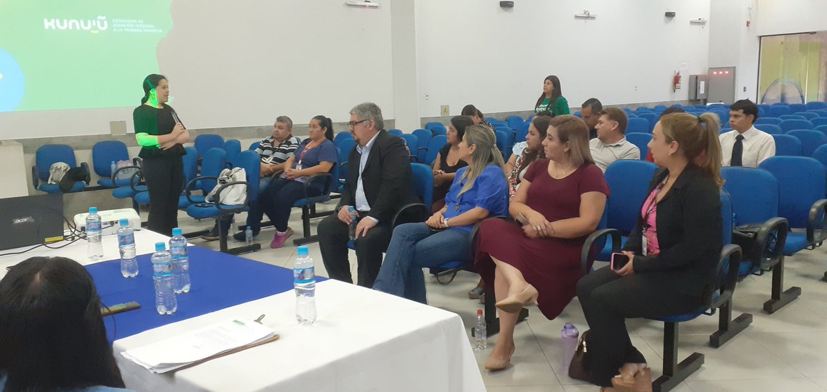 En el Marco de la Estrategia Nacional de la Atención Integral a la primera Infancia ENAIPI- Kunu'u el equipo territorial se reúnen para empezar a coordinar acciones en la ciudad de San Antonio.