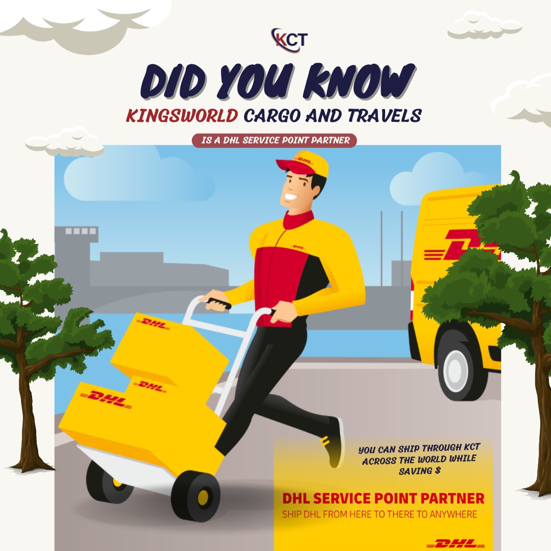 kct_na's tweet photo. Ship/Drop-off package(s) through DHL with us https://t.co/e6eLTL8tFi