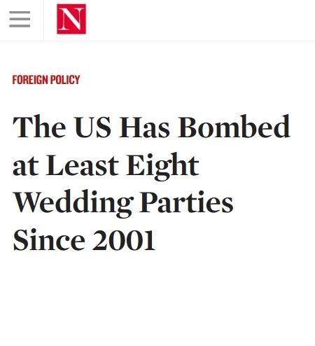 I'm glad that Russia downed the US's Reaper drone over the Black Sea. Now the US has one less drone to bomb children and wedding parties.