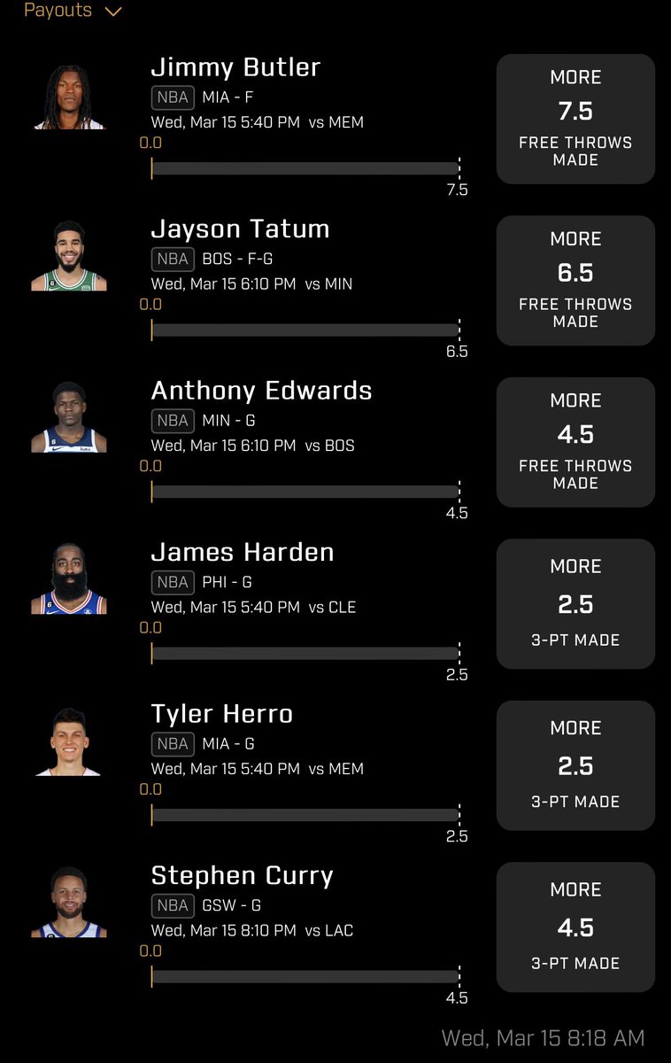 PaPaChef__'s tweet photo. 25X MAN I THREW TOGETHER🔥

STRICTLY FOR FUN PLAY LIGHT LETS HAVE SOME FUN‼️✅

#prizepicks #gamblingtwitter #NBA https://t.co/SfaAh8UOlY