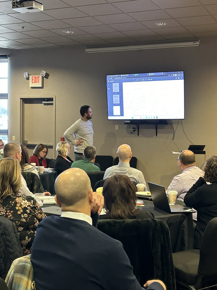 @NorthPointESC offered the first  “Artificial Intelligence & Education” event today and the response was HUGE!  Educational Leaders from across Ohio learning, exploring and growing! #npwinning2223 @cmdanhoff @asmith4841