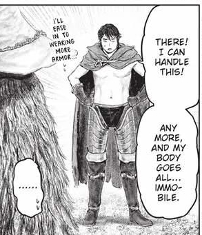 CH18 gonna miss Aseo's skimpy panties but at least his new armor has the nice chaps look 