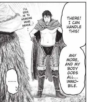 CH18 gonna miss Aseo's skimpy panties but at least his new armor has the nice chaps look 