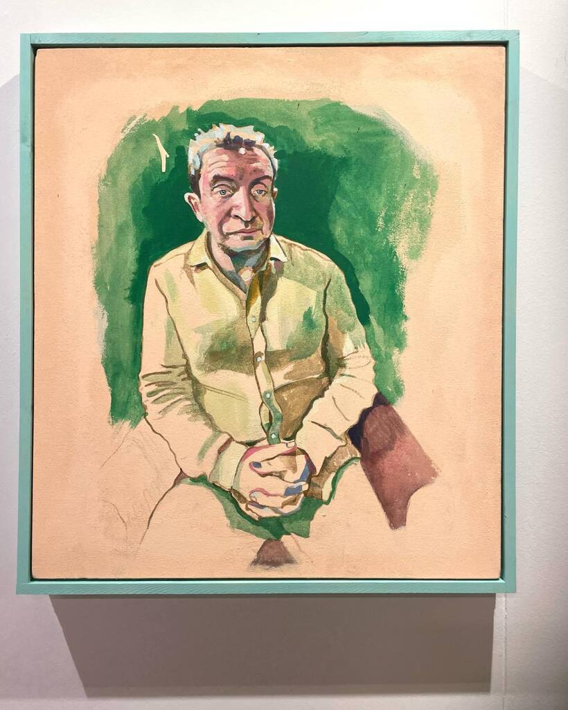macgregor_td's tweet photo. Painted this shortly after the portrait artist of the year show. 1st was a total disaster.  @eddiemmarsan @theotherartfair https://t.co/gB7AYof9ss https://t.co/OTGFa8mWum
