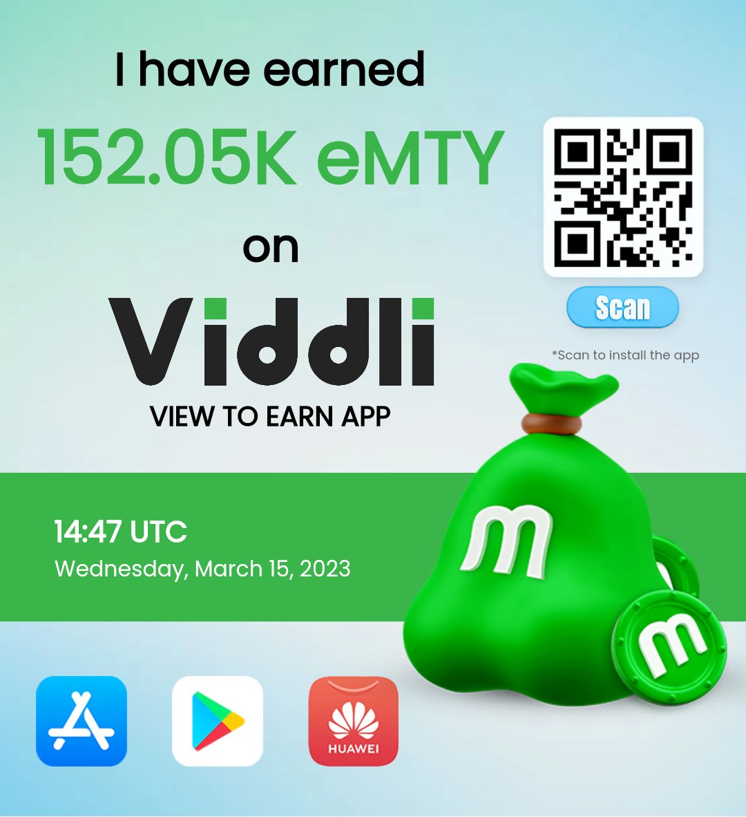 hamani_MD's tweet photo. I've earned 152.05K #eMTY #Crypto on #viddli app. install now at https://t.co/TIl4OEumai
How cool is this you read to earn and also to create content, don't stay out download it soon and start reading to earn.
#ViddliNFT #Glasses #Earning  #eMTY @EarlyMinter @isiqat https://t.co/fe0qWcXp4A