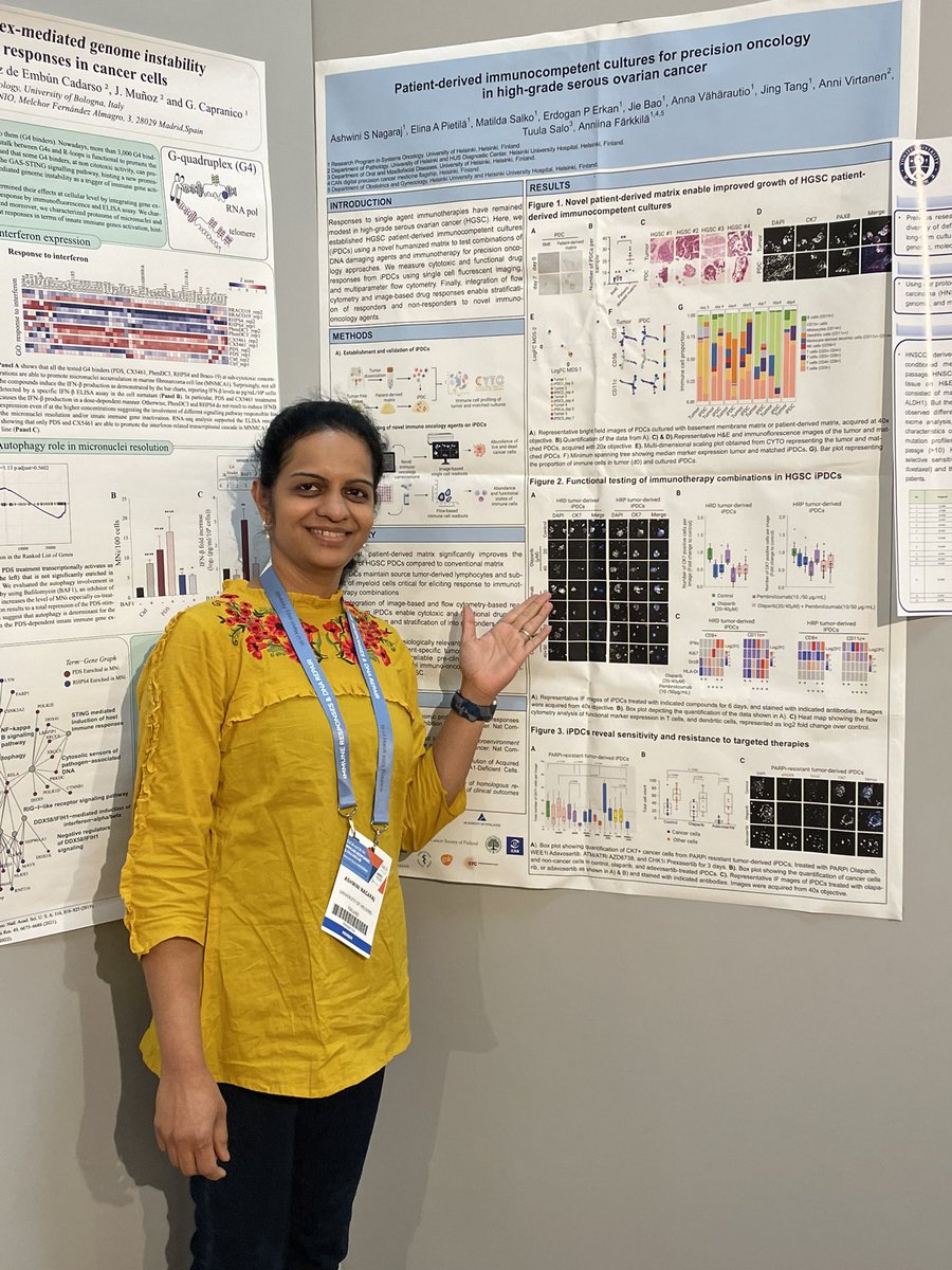 Excited to start #EASimmuneresponses With <a href="/Dr_Alfredo_/">Alfredo Rodríguez,PhD</a> <a href="/FrandoPV/">Fernando Perez-Villatoro</a> and Ashwini presenting our work!