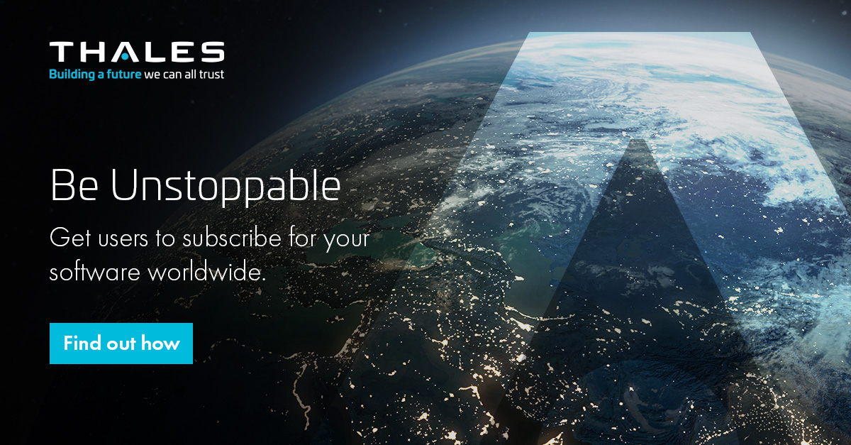 Thales__SM's tweet image. You’re selling #software, great. Now grow its sales exponentially with a #softwaremonetization platform 🌌

Find out how ⬇

thls.co/P8g550Nj7Cm