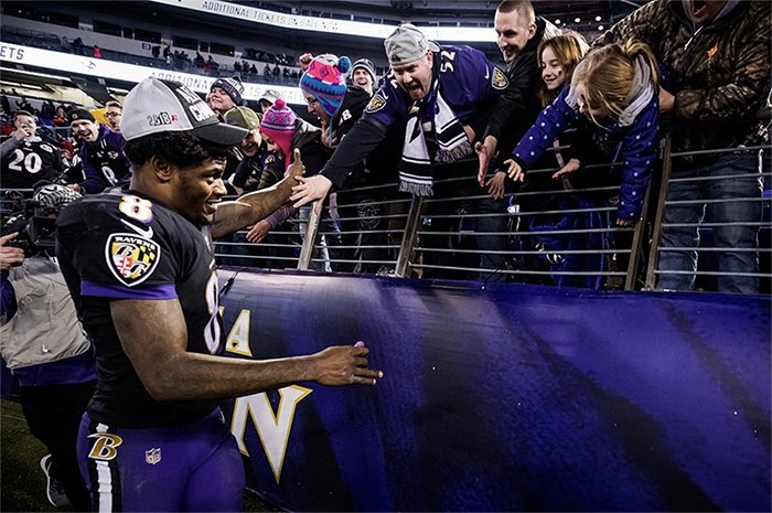 Ravens Nation ๐๐๐๐ (@liveravennation) on Twitter photo ATTENTION RAVENS FANSโผ๏ธโผ๏ธ
Interact however you see fit with this post, and show Lamar Jackson the love Baltimore has for him.
Like, Retweet, comment, whatever you want to do. Make your voice heard. We wonโt stop. (<a href="/Lj_era8/">Lamar Jackson</a>) ๐ ATTENTION RAVENS FANSโผ๏ธโผ๏ธ
Interact however you see fit with this post, and show Lamar Jackson the love Baltimore has for him.
Like, Retweet, comment, whatever you want to do. Make your voice heard. We wonโt stop. (<a href="/Lj_era8/">Lamar Jackson</a>) ๐