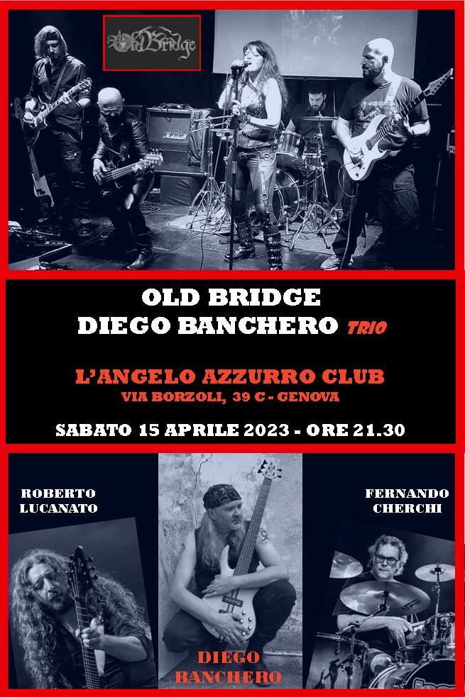 peterpatti's tweet image. #heavyprog #prog #progrock #rock #musica 
Banchero e la sua nuova formazione, il &quot;side project&quot; Diego Banchero Trio.
Soon live in #Genova together with Old Bridge. 
Suoneranno nel nuovo progetto di Diego i due amici Roberto Lucanato (chitarre) e Fernando Cherchi (batteria).