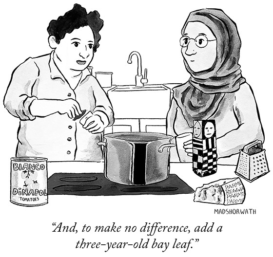 A cartoon by <a href="/MadelineHorwat1/">✨ Britney Spear Platform Jubilee ✨</a>. #NewYorkerCartoons