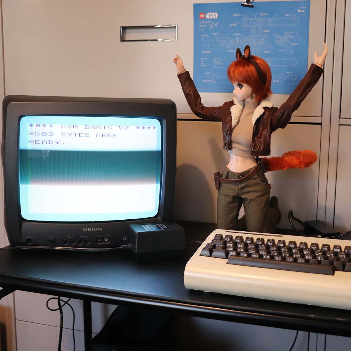 KitnShop's tweet image. The same place that had the C-64 had this... We were able to snag both of them for $175. Check the alt text for details.

#smartdoll #commodore #c64 #RetroComputing #dannychoo