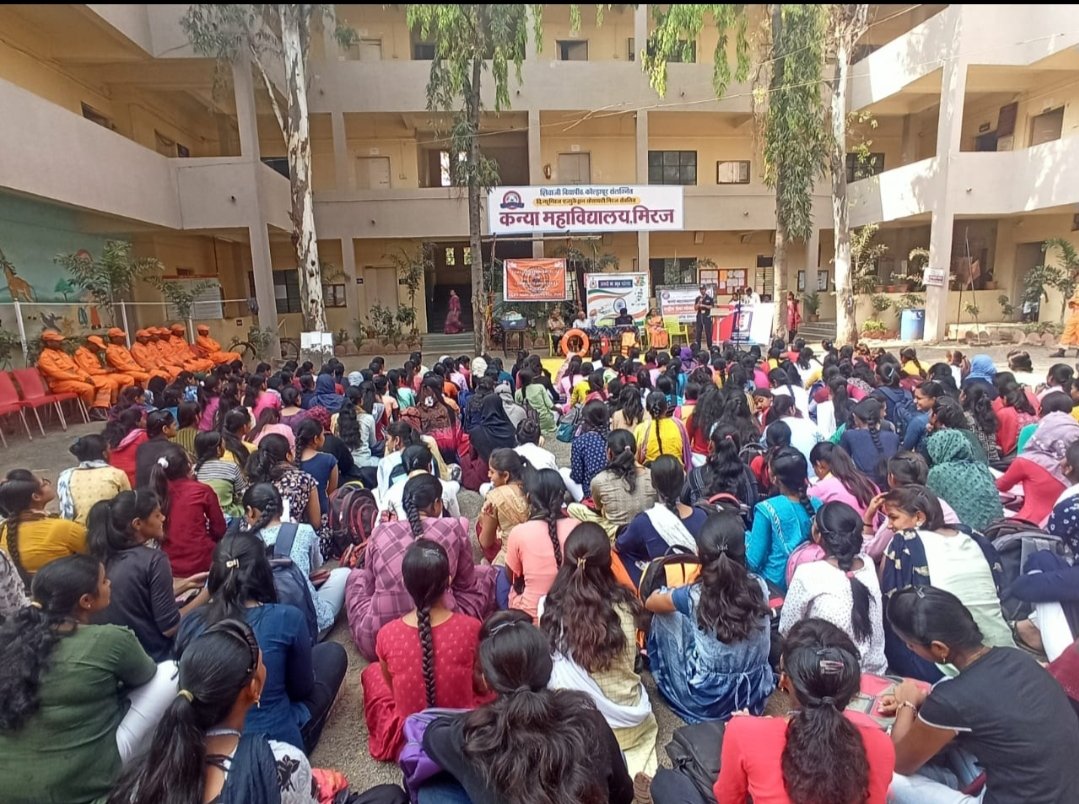 05NDRF's tweet photo. #AzadiKaAmritMahotsav #ndrf
5 NDRF conducted #capacity_building_program and #school_safety_program at Kanya Mahavidyalay Miraj, Maharashtra.
@ndmaindia @NDRFHQ @ANI @PIBMumbai https://t.co/lLV41TtLE9