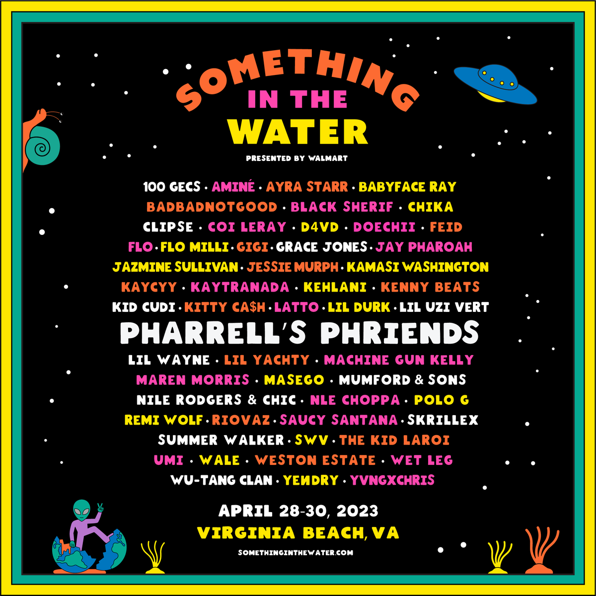 sitw's tweet photo. 🌊 See you in Virginia Beach for SOMETHING IN THE WATER presented by @Walmart April 28-30! A limited number of passes are still available at https://t.co/Ul2je8C4F5 https://t.co/OePdUG4kyK