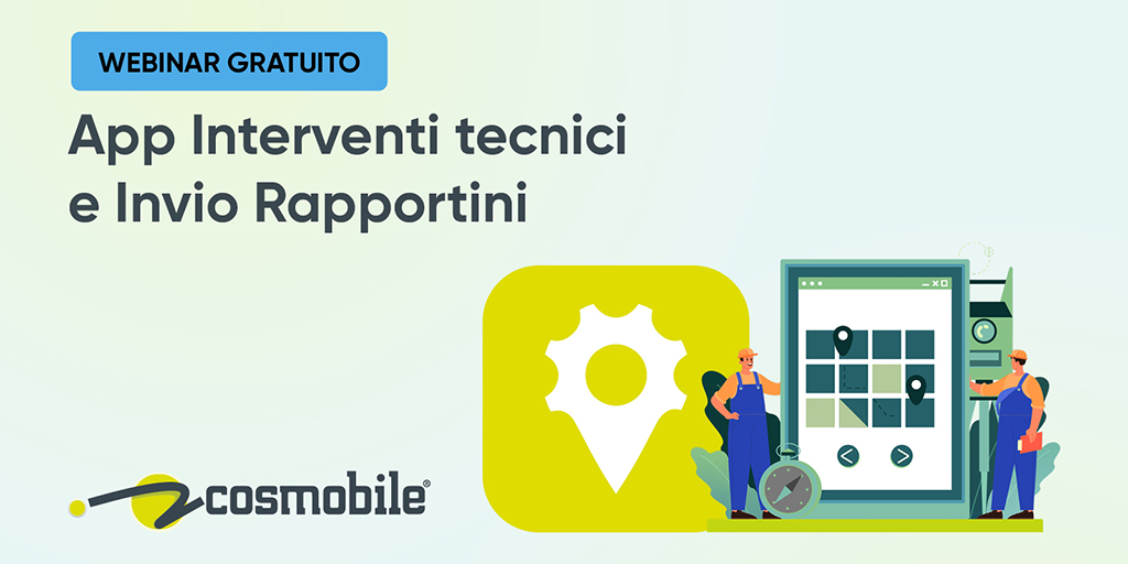Cosmobile's tweet photo. 👷♂️App Interventi tecnici e invio rapportini
Scopri la nostra App #TechAway per la gestione dell'assistenza tecnica e l'invio di rapportini, da Smartphone e Tablet.
Iscriviti al nostro WEBINAR gratuito:
martedì 21 marzo alle 17
👉 https://t.co/ZdVaE9M9o3
#appinterventitecnici https://t.co/AtxLlbTphs