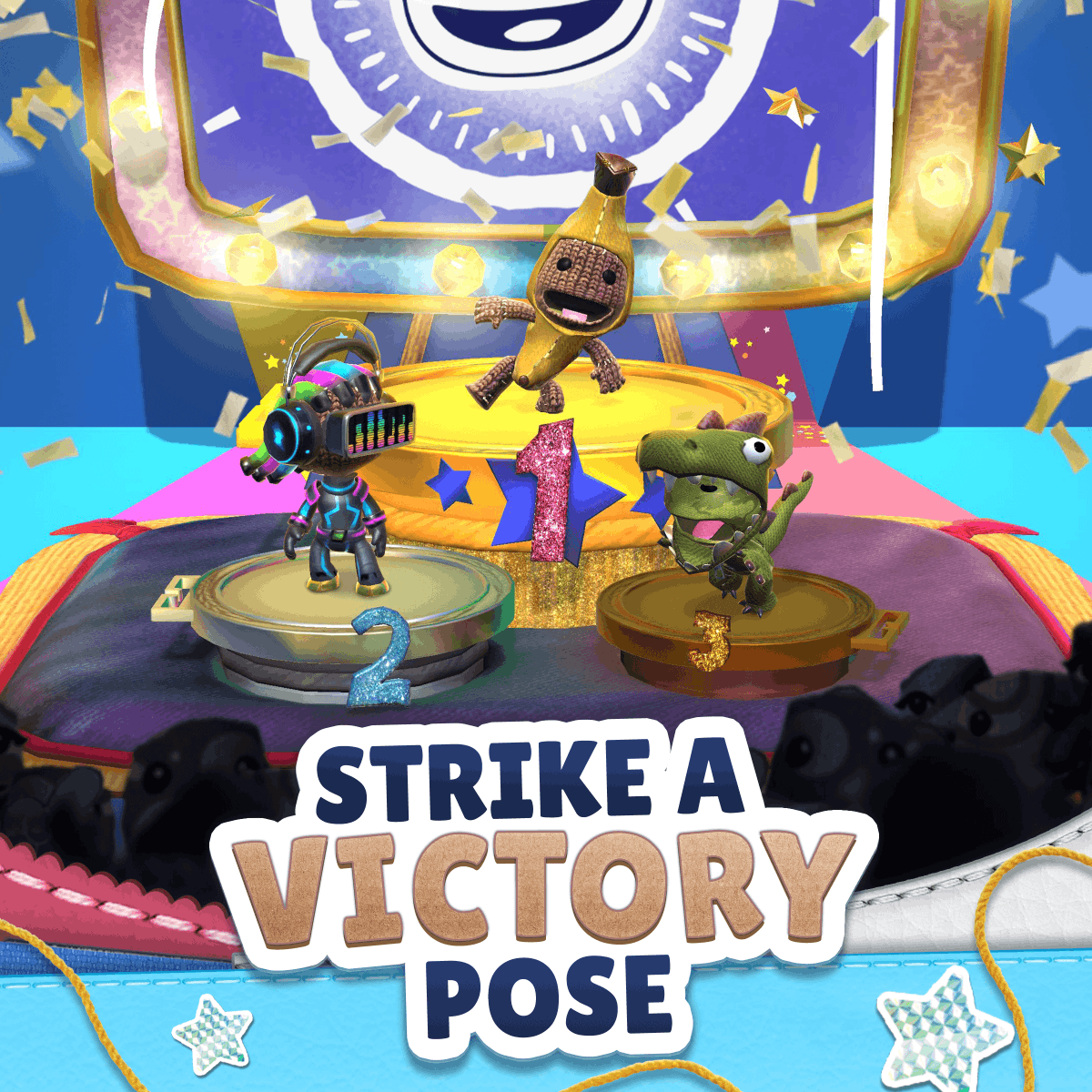 SackboyMobile's tweet photo. You spoke we listened! Based on player feedback, we've adjusted the difficulty of the game! It should now be much easier to progress through it. These changes are now live...

#UltimateSackboy #UpdatesNowAvailable https://t.co/QQ0caO1CYp