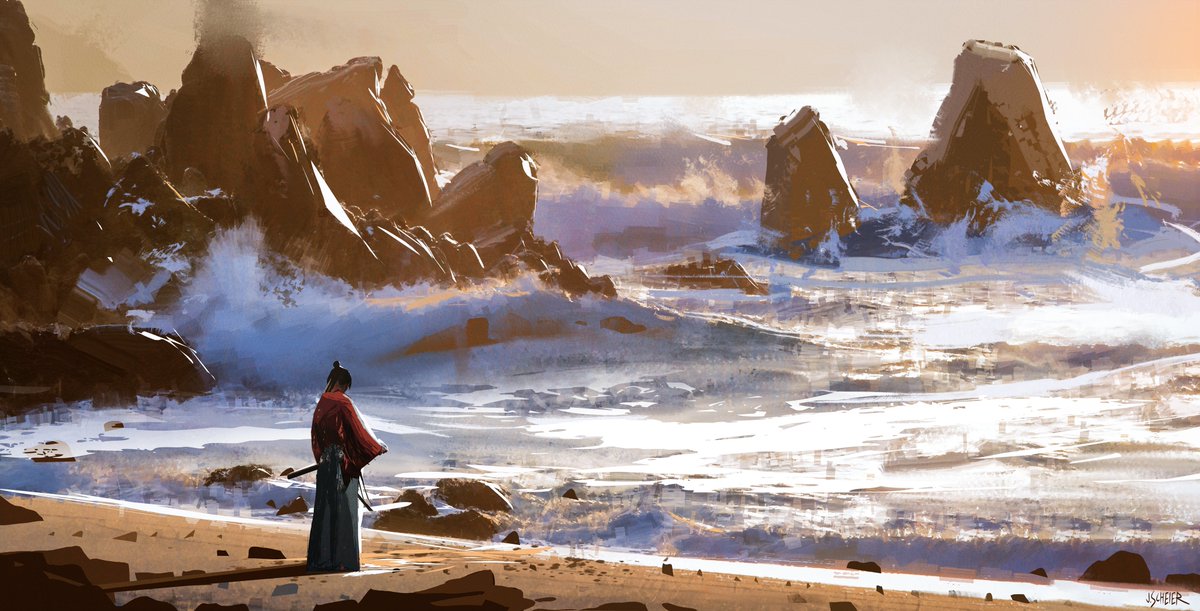 ScheierJason's tweet photo. A few recent personal paintings. Done using Wacom 24" Cintiq and Adobe Photoshop. Thanks for looking.
#art #digitalart #jasonscheier #painting https://t.co/ombXAYhmrd
