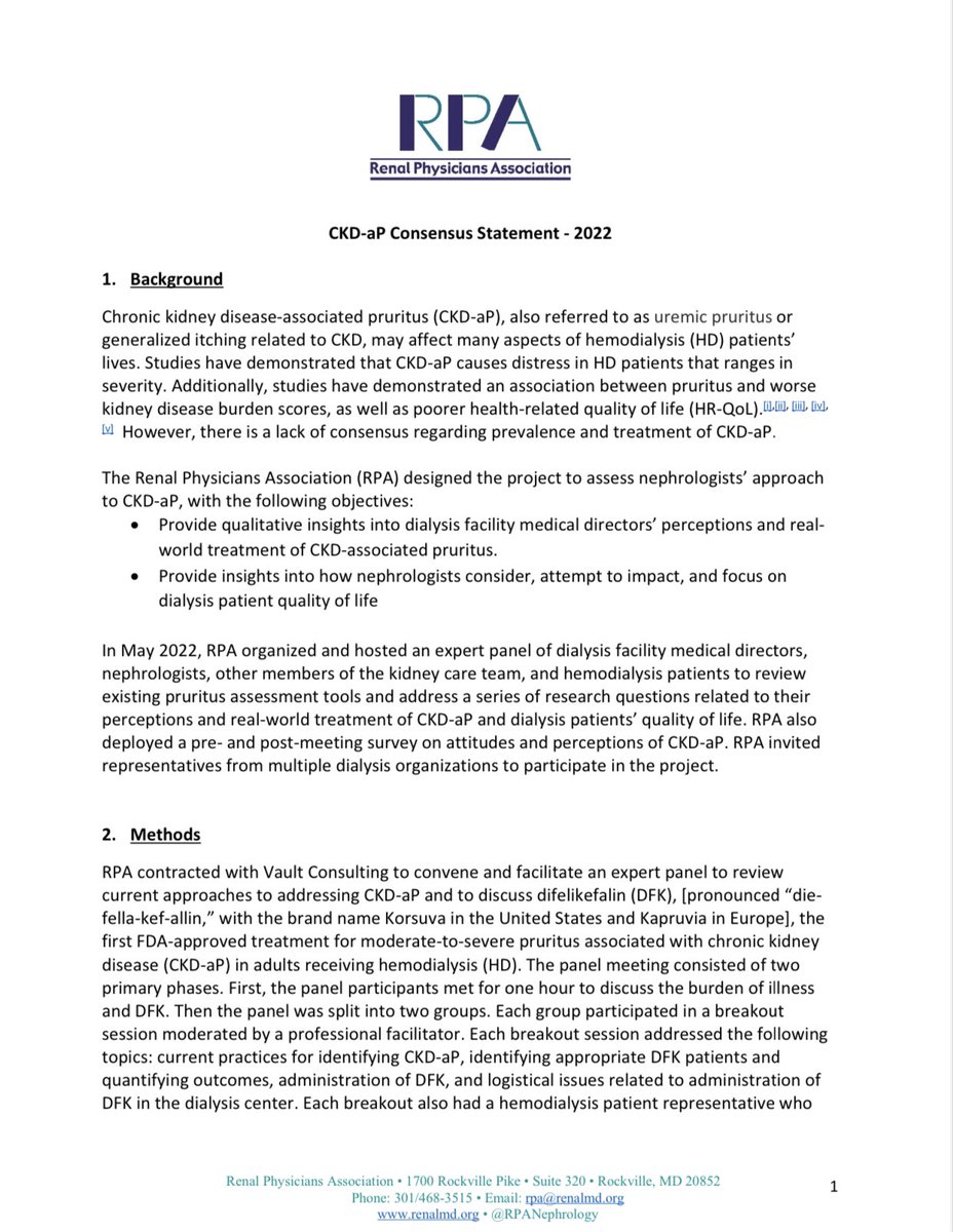edgarvlermamd's tweet photo. CKD-aP (CKD associated Pruritus) Consensus Statement 2022 #Nephpearls

👉🏼 https://t.co/tjJOl4Is1g https://t.co/lvSO88DrmS