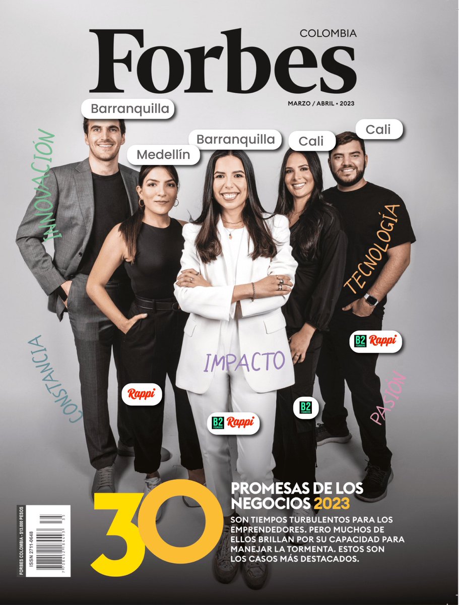 En Colombia hay emprendimiento desde todos lados el país 🇨🇴🇨🇴🇨🇴! Esto es importante porque dan ejemplo de todo lo que es posible. Para mi en particular es un orgullo lo que hacen todos estos cracks