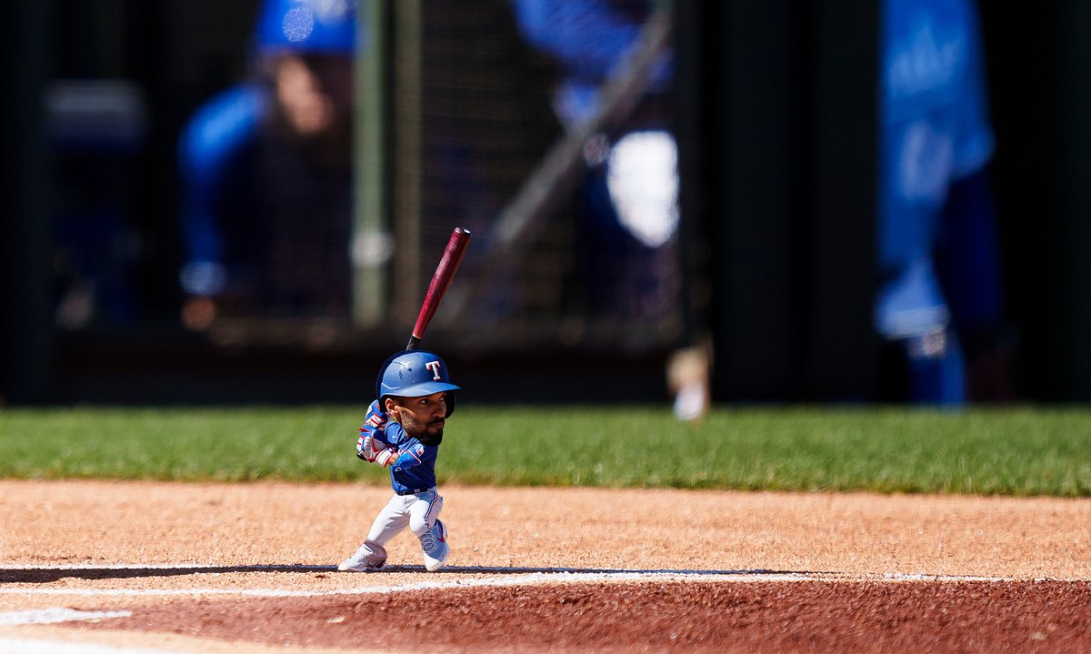 Rangers's tweet photo. Just a little excited for baseball season... https://t.co/ppdwYfjCi3