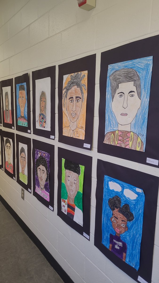 dses_art's tweet photo. Check out this amazing art on display for Youth Art Month @CampbellES_FCS! Thanks, Ms. Reese, for all you do for our young artists in @FultonCoSchools.  I had an amazing time visiting your classroom today! 😍 #FCSYAM23
@ArtsFCS 🎨 https://t.co/RFeGoogRwC