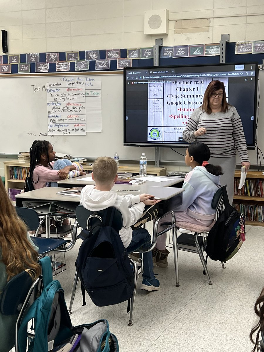 HughescChristie's tweet photo. Amplify supporting teachers with modeling grammar lessons @Rucker Blvd #ECSPD https://t.co/OT3Ckg02UT