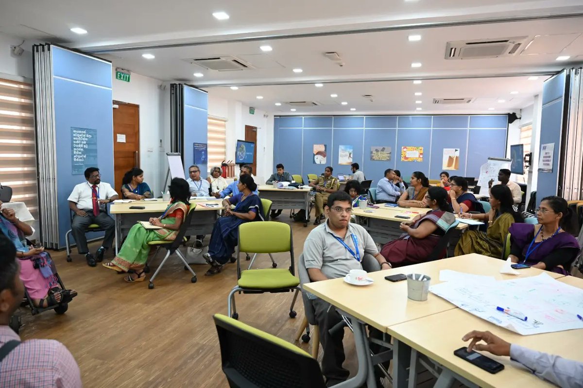 CitraLabLK's tweet photo. 3/3
Today, participants identified gaps in inclusivity, unpacked key challenges faced by PWDโs in navigating their daily lives and used #humancentereddesign tools to explore ideas around future-fit interventions.
@UNDPSriLanka
@UNHABITAT @UNDPasiapac
#inno4dev #LeaveNoOneBehind https://t.co/vmHo31YpK1