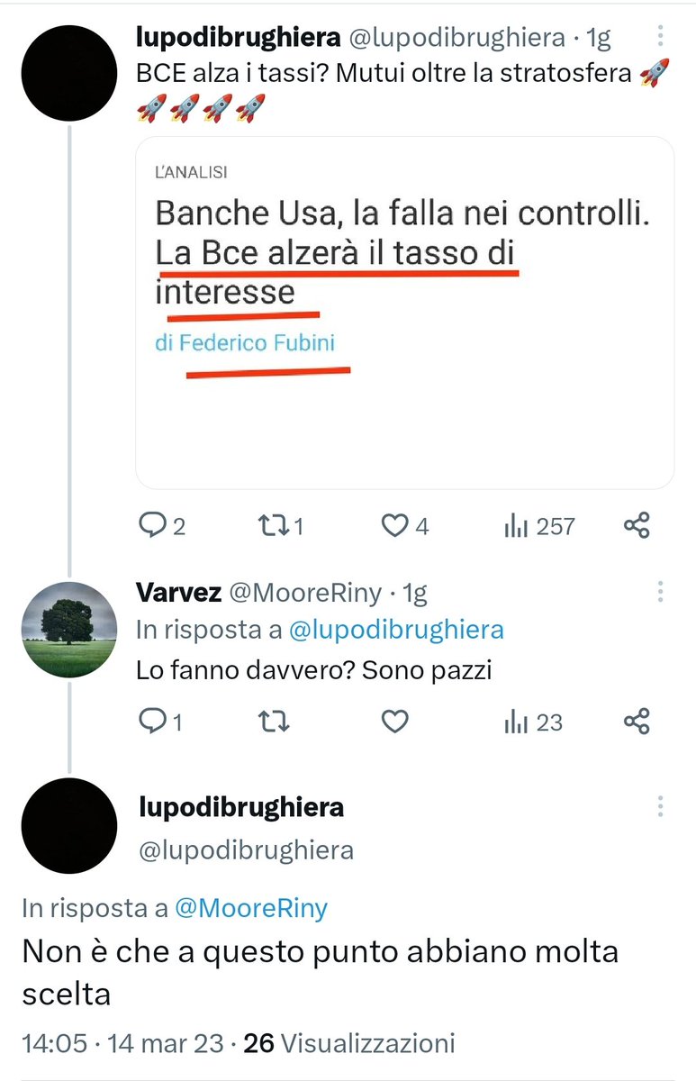 MooreRiny's tweet photo. @lupodibrughiera Mi sono sopravvalutato https://t.co/4Hz5DJjZRP