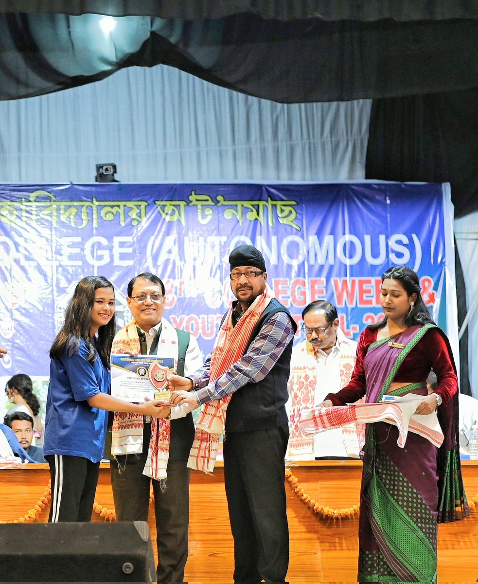 ChayanikaBora7's tweet photo. Grateful to have been chosen for the best social service award 2022-23.Thanks and gratitude to the entire college fraternity and ofcourse my mates and unit seniors for their never ending support &amp; encouragement ...#forevergrateful 
#NSS #NSSindia https://t.co/0Fb3kw4llL