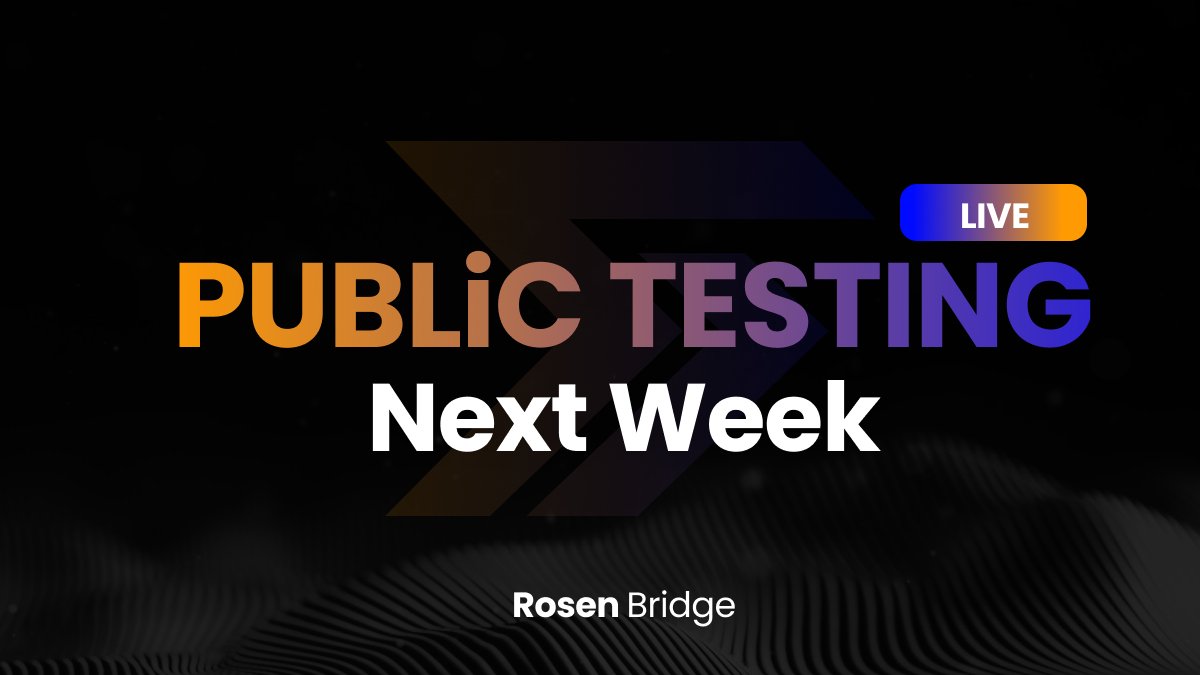 Ergcube's tweet photo. #RosenBridge , bridge to opurtunities, is HERE!
Rosen bridge is an Ergo-centric bridge enabling users to send and receive coins and tokens between Ergo and any other chain.

#ERGO #ERG #Ergo $ERG #cardano https://t.co/3QMrqcBh06