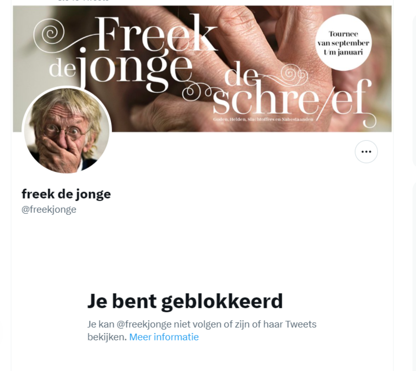 wierdduk's tweet photo. En ik was nog bij zijn laatste show (als ongeveer jongste in het publiek): https://t.co/nvlLFX49py