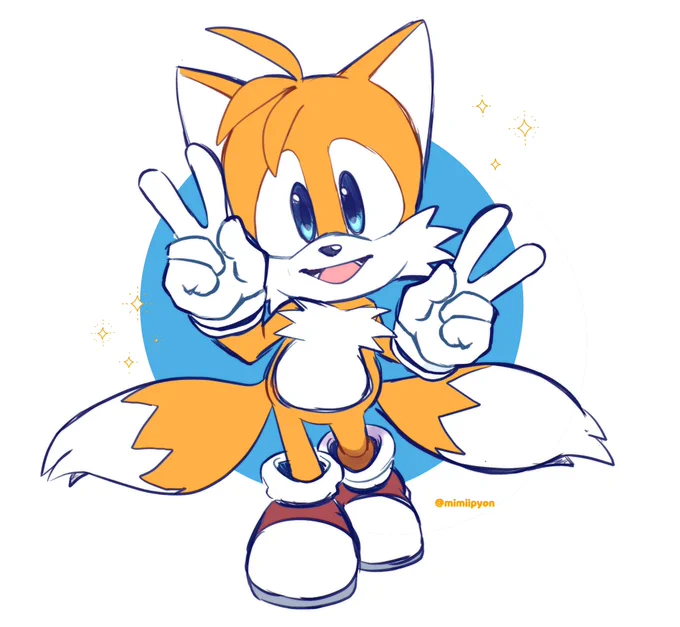 Tails -#SonicTheHedgehog #TailsTheFox 