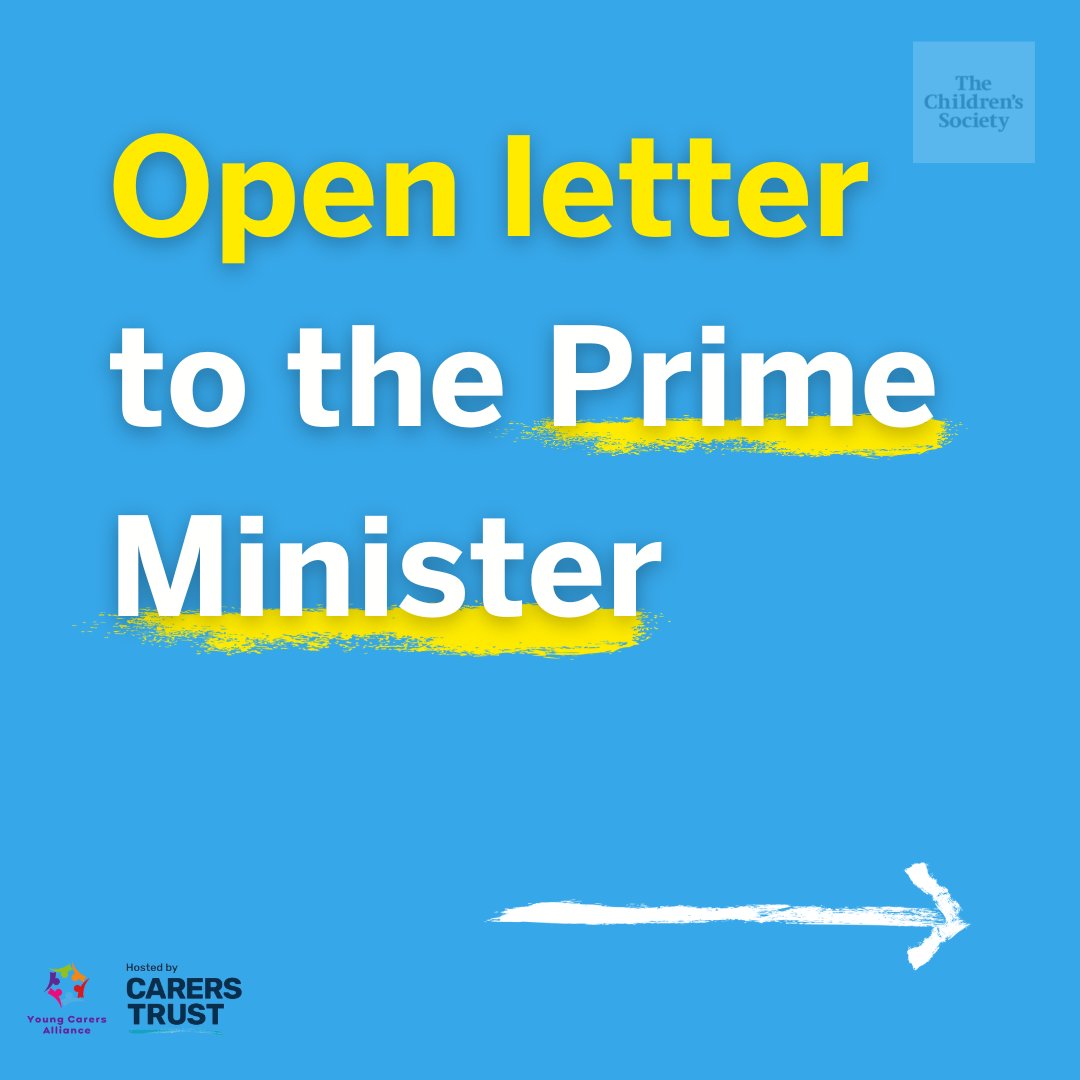 childrensociety's tweet photo. For #YoungCarersActionDay, our CEO Mark Russell has signed an open letter to the Prime Minister calling for improved support for young carers💪

We want the Government to show that they are listening👂

Read the open letter here:
https://t.co/9MnjZ56AJV https://t.co/xp8WZtN4sh