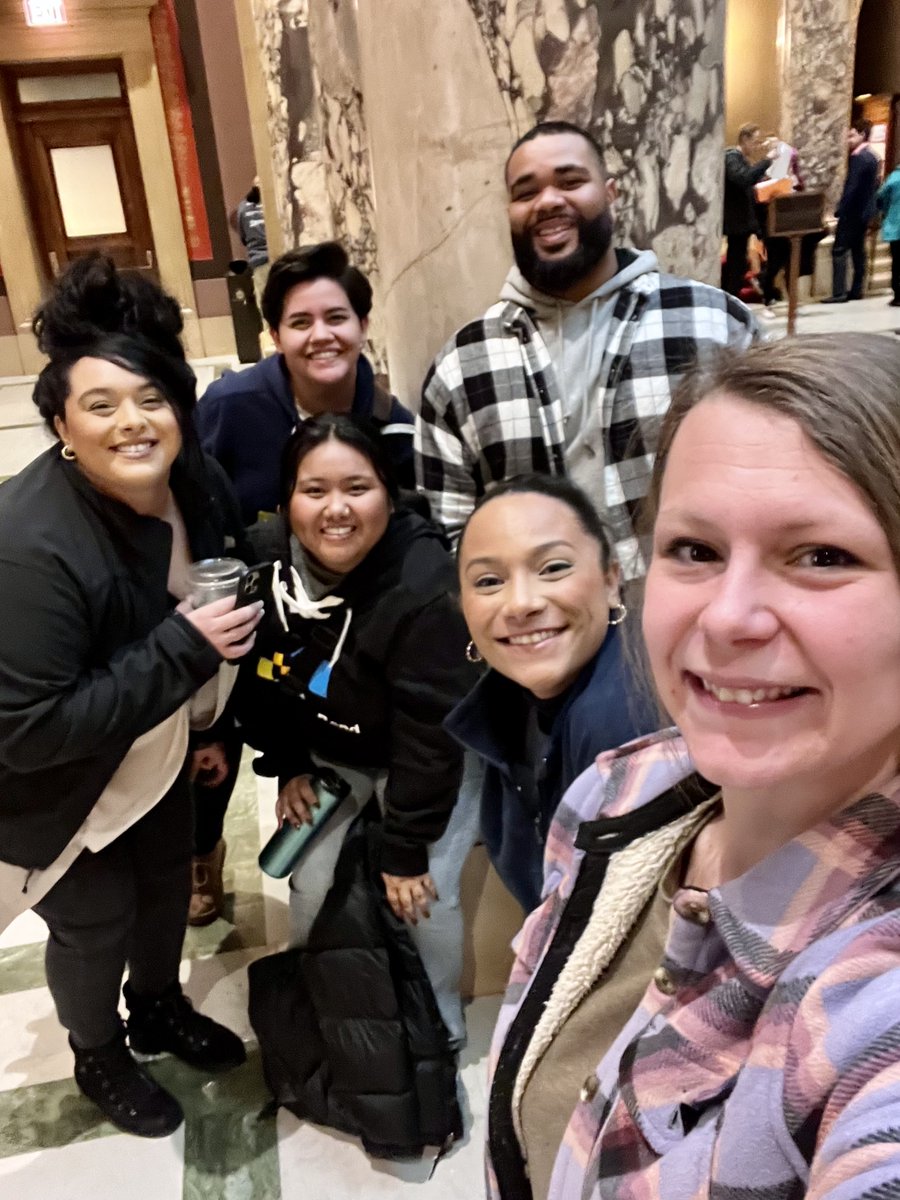 CommonBondComm's tweet photo. Several CommonBond staff attended last week's Homeless Day on the Hill - an annual day of local advocacy. Thanks to Minnesota Coalition for the Homeless, policymakers, and all who gathered to help end homelessness in Minnesota. #MCHDOTH https://t.co/Mp0yt64sJY