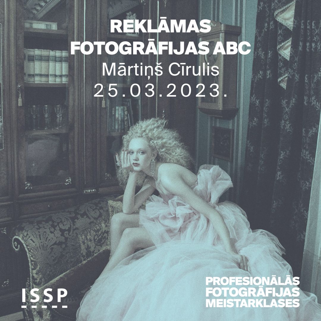 Mārtiņa Cīruļa meistarklase "Reklāmas fotogrāfijas ABC" jau 25. martā! Vēl ir brīvas vietas. Vairāk: ej.uz/gzgu