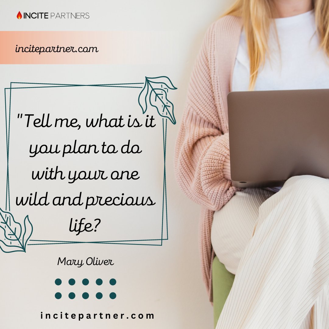 IncitePartner's tweet photo. This quote is a reminder to reflect on the significance and purpose of our lives, and to consider how we can make the most of the time we have. It encourages us to live fully and passionately, embracing our unique gifts and pursuing our dreams and goals. 
https://t.co/pE3hZ1ydtP https://t.co/LgAJUILlqh
