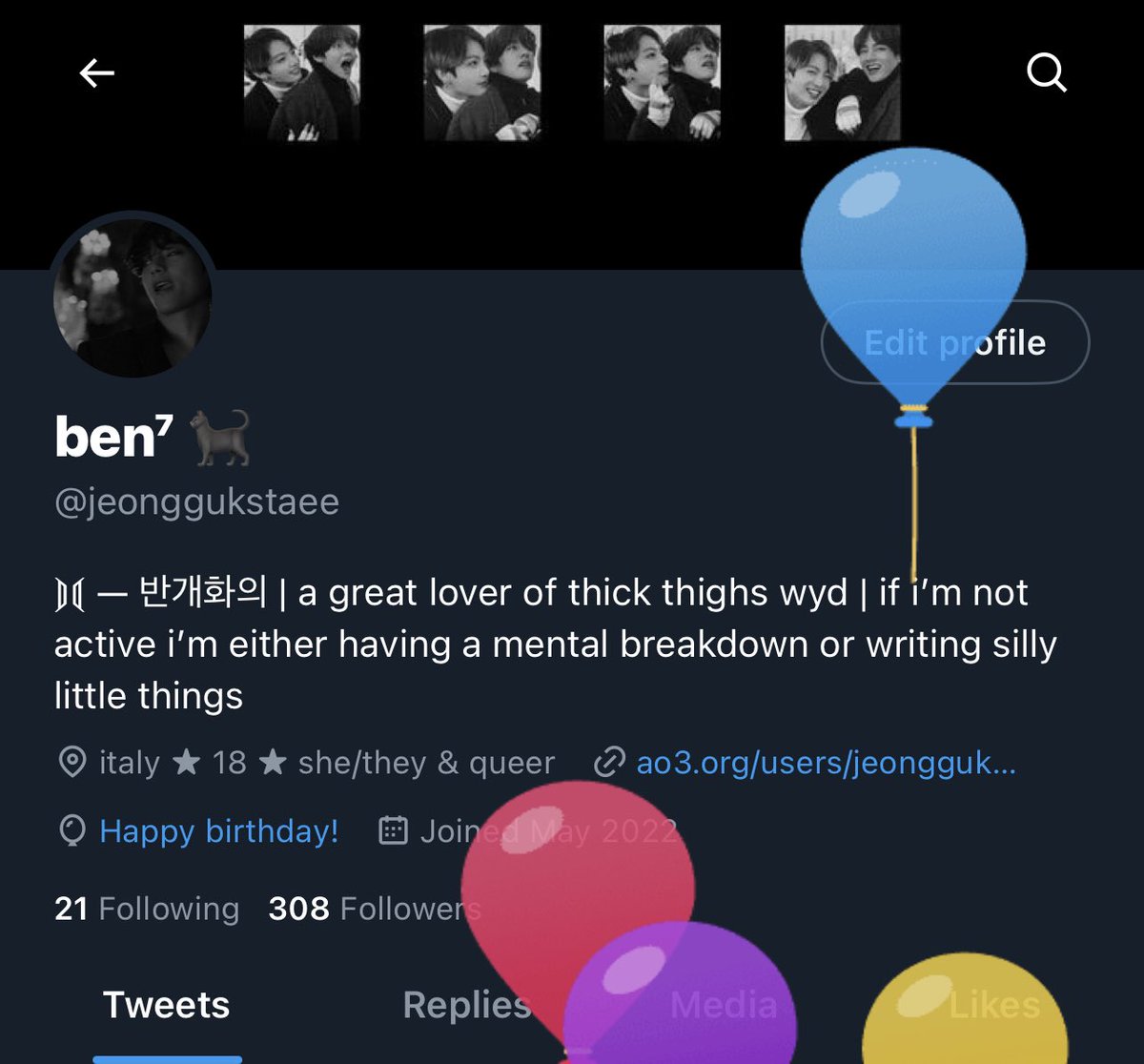 turned 19 today. feeling kinda weird not gonna lie. but today i’m feeling happy for the first time in a while too so yeah, happy birthday to me :’) 🤍🤍