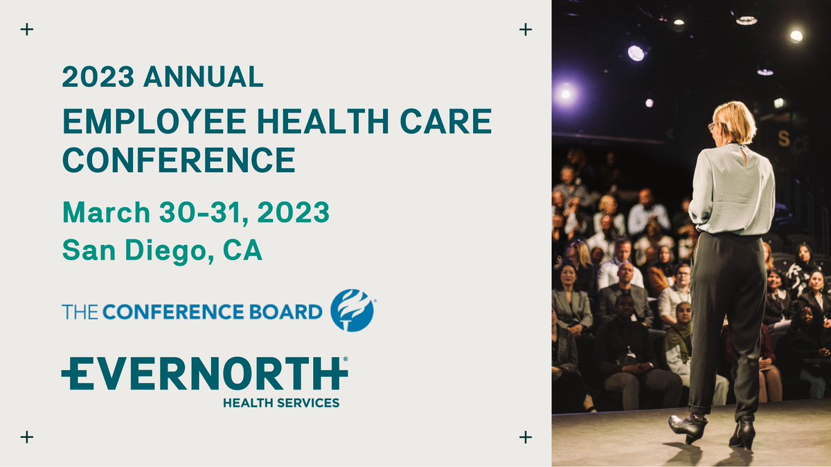 Evernorth's tweet image. We’re looking forward to the @Conferenceboard 2023 Annual Employee Health Care Conference in San Diego. Register now to join Evernorth leaders and discuss addressing your most challenging health care problems. Register now: bit.ly/3FqctYs #TCBEHC