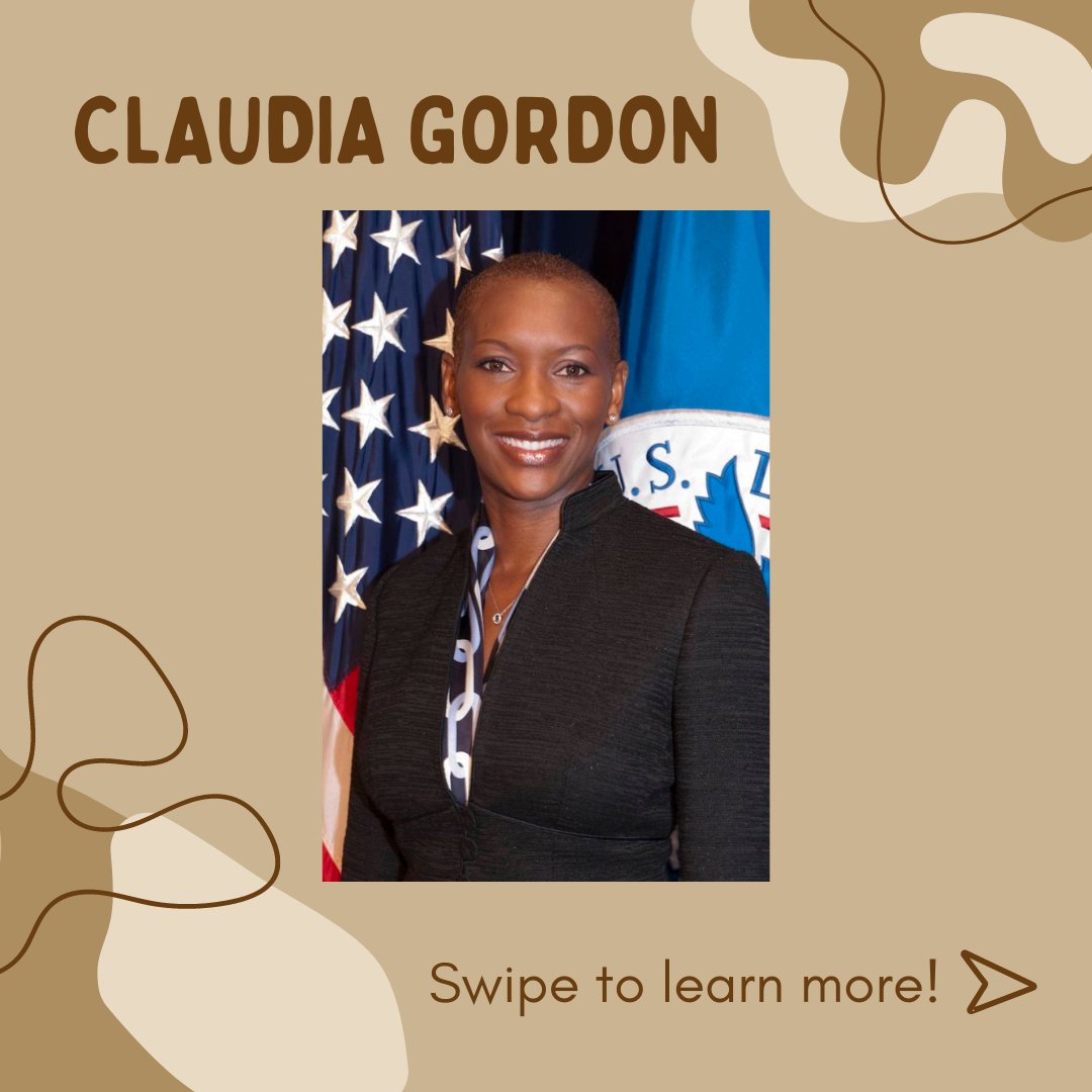 cuVIPcenter's tweet photo. Today we're going to talk about Claudia Gordon and her amazing accomplishments! 

Claudia is the first female deaf African American lawyer advocating for anti-discrimination. Swipe to learn more, or click the link in our bio. https://t.co/Wq22dMaQzr