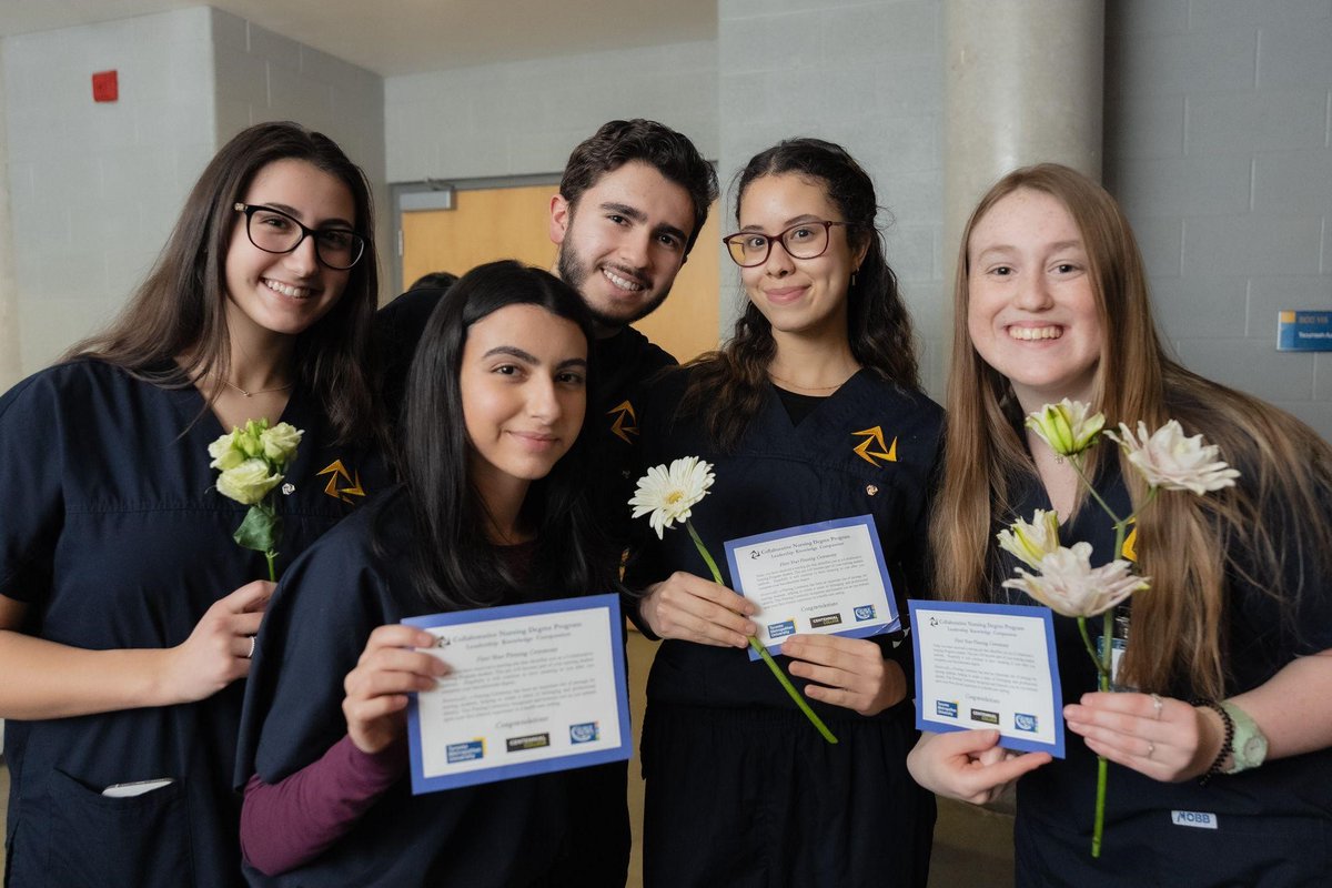 On March 1, <a href="/NursingTMU/">Daphne Cockwell School of Nursing</a> held their First Year Pinning Ceremony. 

The nursing pin is steeped in 1000+ years of history — an important rite of passage and a professional ID symbolizing service to others. 

Congratulations everyone, and enjoy your first placement experience!