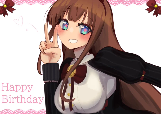 ちえりちゃんお誕生日おめでとう!#ちぇり絵#ちえりちゃんお誕生日会2023 