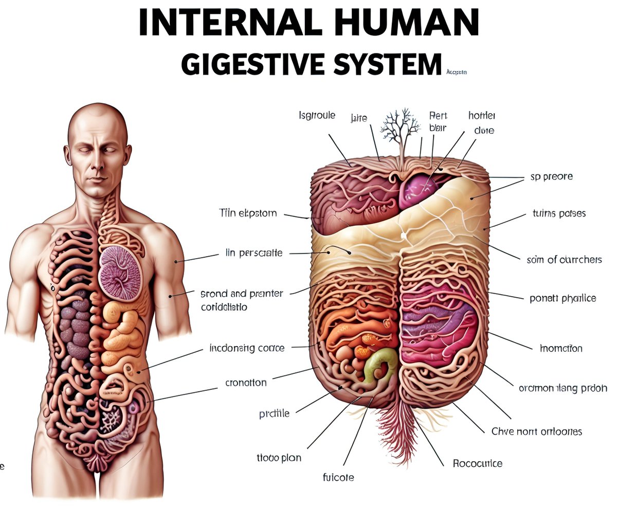 earthscory's tweet image. Human Gigestive System #anatomy #schematics