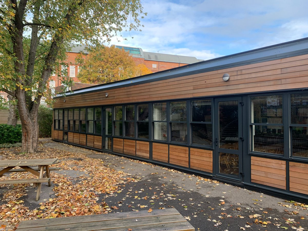 3BM_UK's tweet photo. Whilst the external works have made a large difference to the approach and arrival at the school, we are also very pleased with the outcome of the School House refurbishment, providing much needed additional SEN space for therapy and small group activities. https://t.co/bflhnL06nl