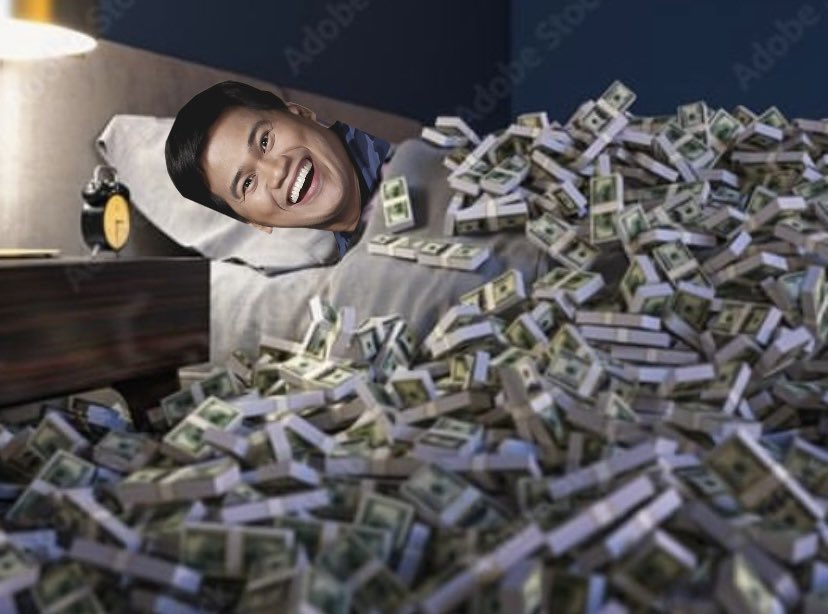 Hopezoberano's tweet photo. Masarap tulog ni Liza na naka Tempur pero mas masarap tulog ni Ogie Diaz sa bed of money na kinita nya bilang Moneyger ni Liza Soberano.. 🤑🤑🤑 https://t.co/o9Rn9DcQ2I