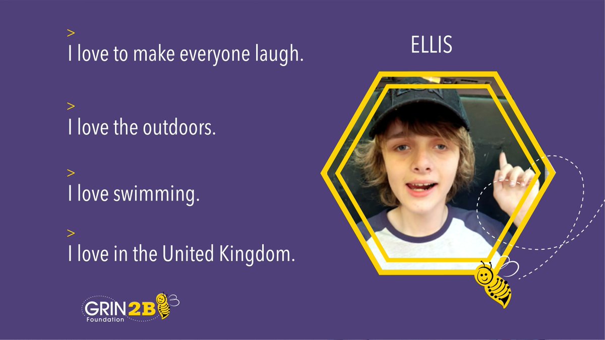 GRIN2Bsyndrome's tweet photo. Meet Ellis! He loves swimming, the outdoors and making people laugh! πππ
#facesofGRIN2B #grin2bees #GRIN2BAwareness https://t.co/cYSVUOehxd