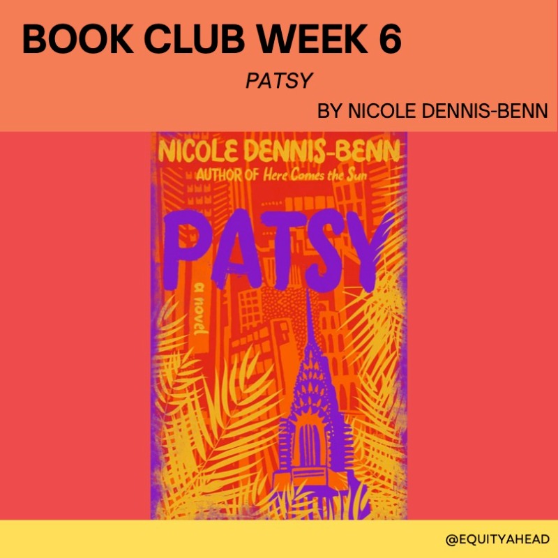 equityahead's tweet photo. BOOK CLUB WEEK 6!

Nicole Dennis-Benn's sophomore novel is a book rich with themes of sacrifice, shame, guilt, desire, and disillusion. Dennis- Behn's eponymous character yearns for the chance to escape her restrictive life in Jamaica by fleeing to America. 

1/2 https://t.co/kuLz3v85r3