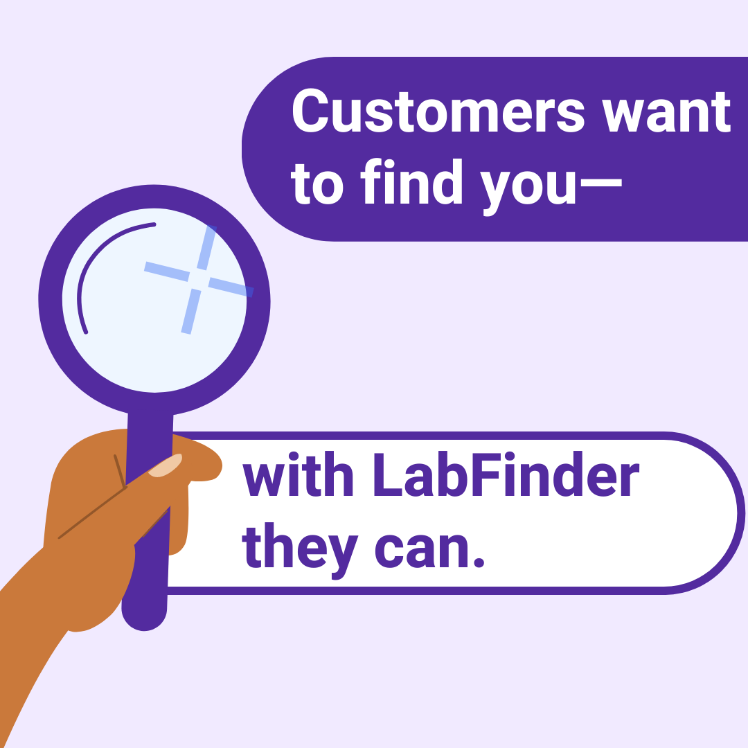 labfinderusa's tweet image. Patients don’t want to waste time when it comes to finding a diagnostic center. Help them connect directly with your facility and schedule appointments online using #LabFinder. 
Learn more: hubs.ly/Q01DlDND0
#brandvisibility #scheduleoptimization #healthcare
